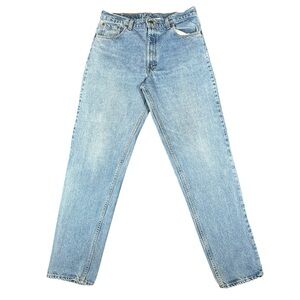 Vintage Levi’s 550 Men’s Light Wash Relaxed Tapered Leg Blue Jeans 36x34 (34x34)